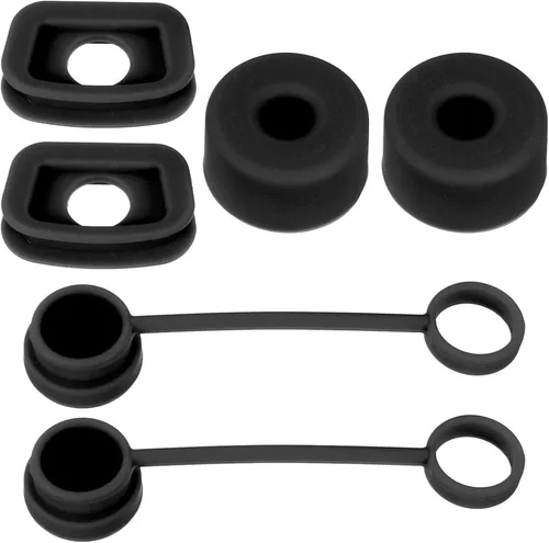 Home and Garden Parts 1 Set/6Pcs Silicone Spill Stopper Accesorios para Taza de Paja 1.0 40oz/30oz Negro #CN/251024/00153