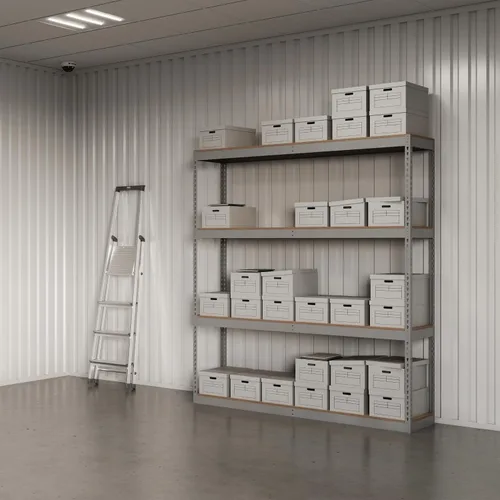Miniatura 2 de Shelving Inc. 24 pulgadas de profundidad x 36 pulgadas de ancho x 84 pulgadas de alto - 4 estantes gris resistente sin pernos - sin plataforma