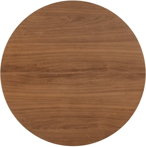 Miniatura 4 de Modway EEI-6313-WAL-BLK Pursuit - Mesa de comedor de 40 pulgadas, color negro nogal