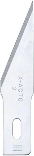 Miniatura 2 de X-ACTO Cuchilla #2, hoja grande de punta fina (X202)