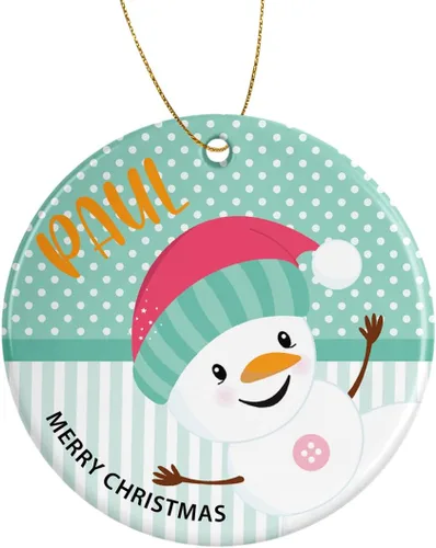 Miniatura 8 de Personalized Christmas Ornament Weddding 2023 Christmas Ornaments Customized Decor Gifts Friendship Add a Touch of Love to Your Christmas