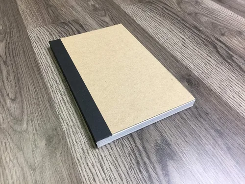 Miniatura 2 de Design Ideation Cuaderno de bocetos plano simple de marca. Bloc de hojas extraíble para lápiz, tinta, marcador, carbón y acuarela. Ideal para arte
