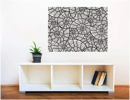 Miniatura 37 de Wall26 Adhesivo de pared extraíble – Círculos abstractos azul fresco Vista creativa de ventana para decoración del hogar/pared – 24 x 32 pulgadas
