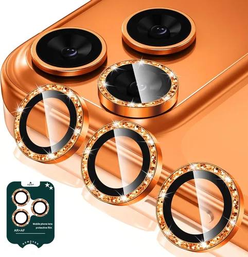 Miniatura 14 de Tensea Protector de lente de cámara Compatible para iPhone 17 Pro Max/17 Pro/15 Pro Max/15 Pro/16 Pro Max/16 Pro/14 Pro Max/14 Pro, Cubierta