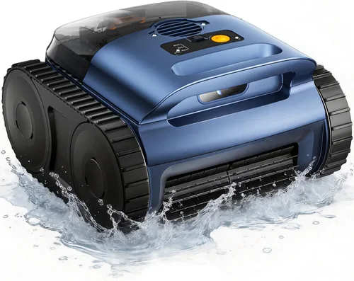 [Lanzamiento 2026] Aspiradora robótica automática de piscina para piscinas enterradas y sobre el suelo, aspiradora de piscina de escalada en pared,