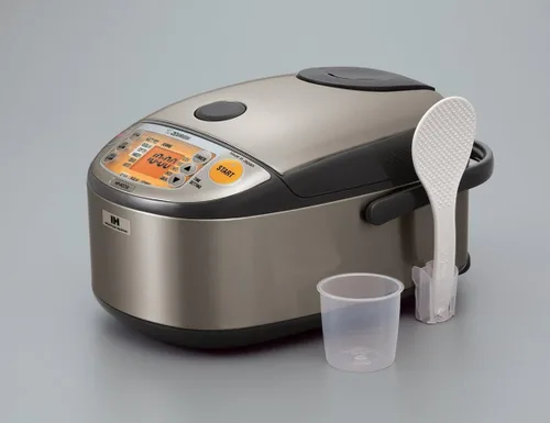 Miniatura 2 de Arrocera y calentador Zojirushi np-hcc10XH sistema de inducción de calor, gris oscuro inoxidable (Stainless Dark Gray)