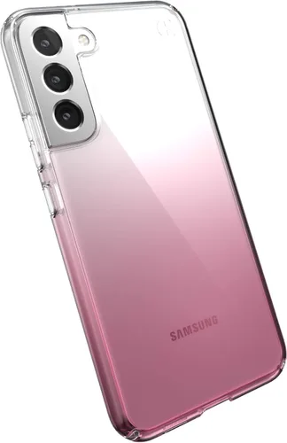 Speck Productos Presidio Perfect Clear Ombre Samsung Galaxy S22+ Funda, transparente/Vintage Rose Fade