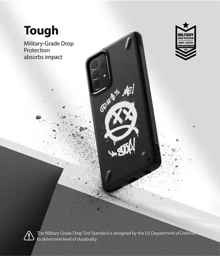 Miniatura 6 de Ringke Onyx - Funda compatible con Samsung Galaxy A52s 5G/Galaxy A52 5G/Galaxy A52, resistente a prueba de golpes, textura antideslizante