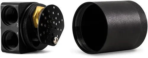 Miniatura 4 de Mishimoto MMBCC-N54-06CBE2 - Lata de captura de aceite, compatible con BMW N54 CCV Side, 2007-2010, color negro