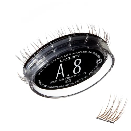 Miniatura 25 de Lashify Amplify - Extensiones de pestañas Gossamer de 0.47 pulgadas, color ceniza, pestañas postizas para un aspecto natural