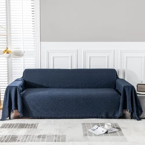Miniatura 9 de MEETSKY Fundas para Sofá Cubiertas para Sofá Pequeño Fundas para Sofá para Loveseat/Silla/Futón Reclinable Protector de Sofá Lavable Decorativo