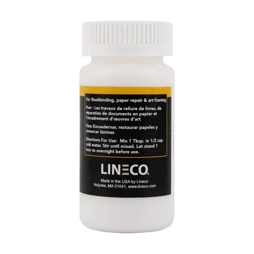 Miniatura 2 de LINECO Adhesivo de Celulosa Metílica de pH Neutro, 1.5 Oz, Pegamento Multiusos Libre de Ácido, Secado Rápido y Transparente, Soluble en Agua