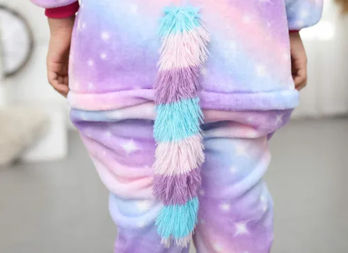 Miniatura 58 de Mameluco de unicornio para pijamas de animales, cosplay, disfraz unisex de Halloween