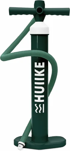 Miniatura 11 de HUIIKE Bomba manual de tabla de remo con bomba manual de doble acción de 15 PSI, bomba de mano estable para paddleboard, bomba de mano de Naranja