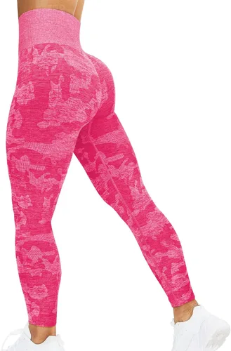 Miniatura 91 de HIGORUN - Leggings sin costuras para mujer, moldeadores, con diseño gráfico de sonrisas, de cintura alta, para el gimnasio, yoga o hacer ejercicio