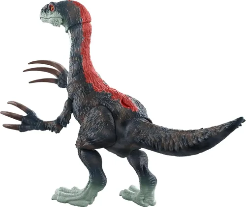 Miniatura 5 de Mattel Jurassic World Dominion Sound Slashin Therizinosaurus - Figura de acción de dinosaurio con función de ataque y sonidos