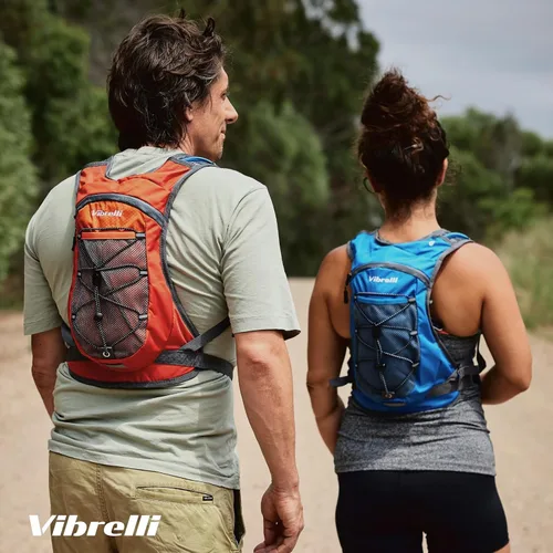 Miniatura 2 de Vibrelli Hydration Backpack & 2L Hydration Bladder - High Flow Bite Valve - Hydration Pack for Cycling, Running, Hiking