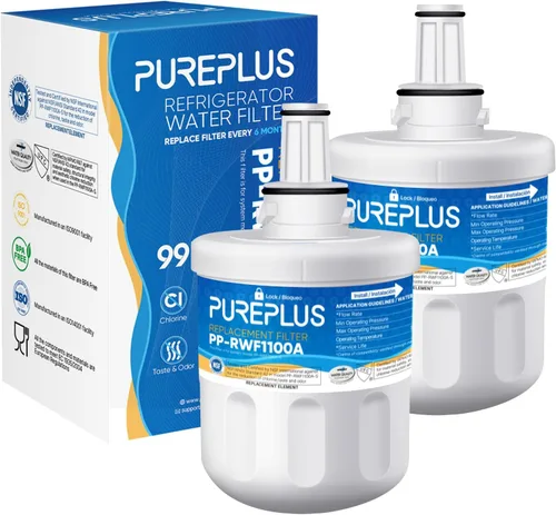 PUREPLUS Filtro de agua de repuesto para refrigerador DA29-00003G, DA29-00003B, DA29-00003F, DA29-00003A, Aqua-Pure Plus, HAFCU1, HDX FMS-1,
