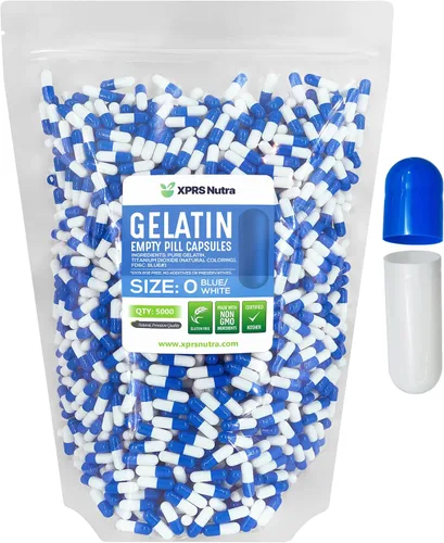 Miniatura 13 de XPRS Nutra Size 0 Empty Capsules - 1000 Count Empty Gelatin Capsules - Pills DIY Capsule Filling - Pure Bovine Pill Gel Caps for Do-It-Yourself