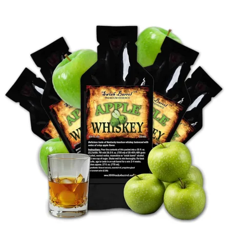 Miniatura 9 de Aromatizante de esencia de whisky de manzana, paquete de repuesto de sabor a licor de 0.65 onzas líquidas para kits Bootleg y envejecimiento