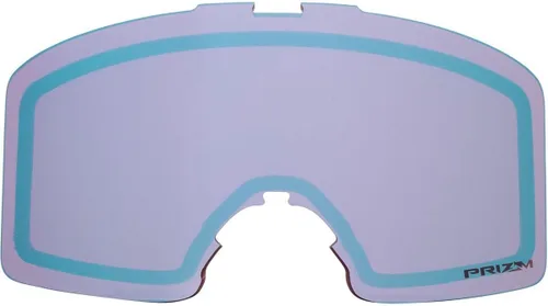 Oakley Line Miner - Lentes de repuesto para gafas de nieve, iridio zafiro Prizm, tamaño pequeño Prizm Snow Sapphire Iridium