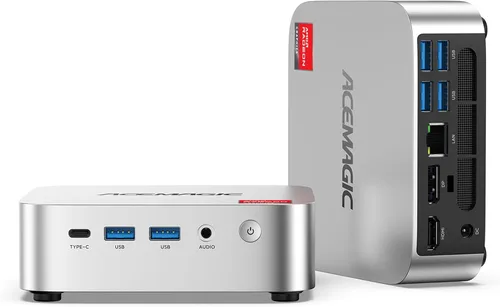 Miniatura 8 de ACEMAGIC Mini PC IAN K1 con Windows 11 Pro, AMD Ryzen 7430U 6C/12T hasta 4.3GHz, 16GB DDR4 512GB SSD, pantalla triple 4K, WiFi 6 BT 5.2 Micro