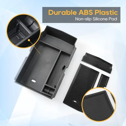 Miniatura 6 de LFOTPP 2023 2024 2025 2026 CRV Organizador de consola central para Honda CRV Bandeja de consola para Honda CRV EX/EX-L/Hybrid Sport/Hybrid