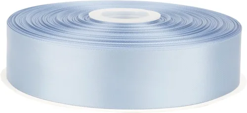 Miniatura 45 de Cinta de satén de doble cara de 1-1/2 pulgadas x 100 yardas, cinta de poliéster negra para envolver regalos, decoración de boda, arreglos florales