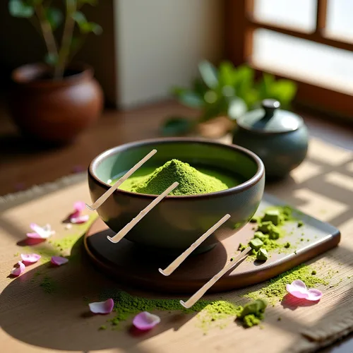 Miniatura 6 de 4 cucharadas de bambú de matcha, cuchara de bambú para matcha japonés, Chashaku, cuchara de té verde enganchada, utensilios de ceremonia de té