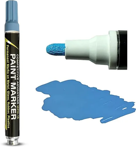 Miniatura 11 de Marcadores de Pintura Esmaltada Competitive Advantage MPD-15 NEGRO - 1 Paquete Marcas Permanentes en Metal, Vidrio, Goma, Plástico y más