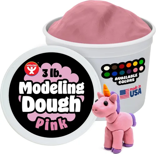 Miniatura 46 de Hygloss Play - Masa de modelado para niños, masa sensorial segura y no tóxica para artes y manualidades, bañera de 3 libras, arcilla de juego