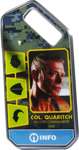 Miniatura 3 de Mattel Figura del coronel Miles Quatrich de los maestros de la película Avatar