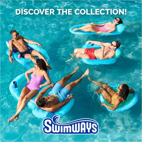 Miniatura 7 de SwimWays Flotador de Resorte para Bebé, Flotador de Piscina para Bebé con Toldo y Protección UPF, Accesorios de Piscina para Niños de 9-24 Meses