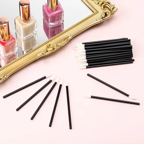 Miniatura 6 de 100pcs desechable Lip Gloss Aplicadores Lipstick wands Kits de Herramienta