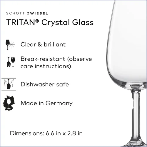 Miniatura 3 de SCHOTT ZWIESEL Bar Special Port - Copas de vino (juego de 6), copas de vino para vino de Oporto, vidrio Tritan apto para lavavajillas, fabricado