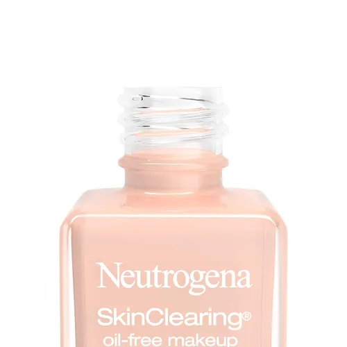 Miniatura 10 de Neutrogena SkinClearing - Base líquida para combatir el acné y las imperfecciones sin aceite, con medicamento para el acné con ácido salicílico al