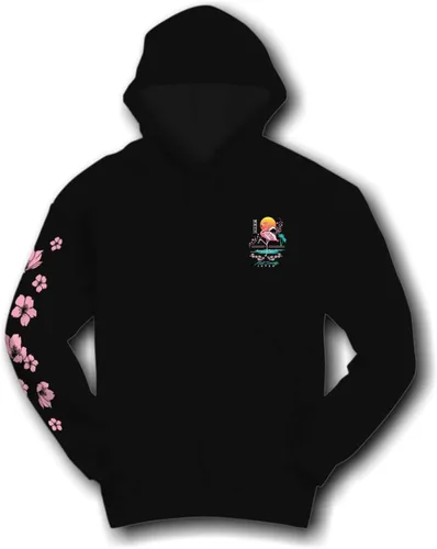 Miniatura 4 de Riot Society Sudadera con capucha estampada o bordada para hombre