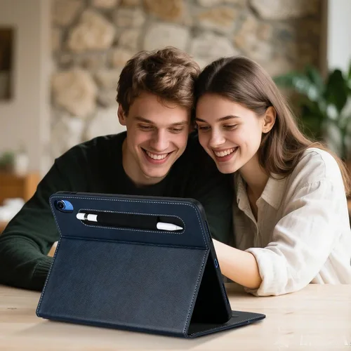 Miniatura 3 de HFcoupe Funda para iPad A16 de 11ª generación de 11 pulgadas 2025, estilo libro para iPad Gen 10 2022 de 10.9 pulgadas, funda protectora