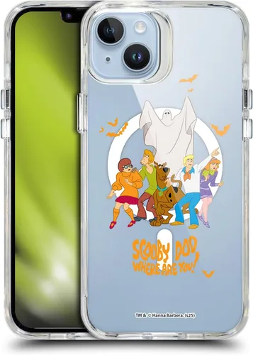 Miniatura 204 de Head Case Designs Funda con licencia oficial de Scooby-Doo Capture Character Art a prueba de golpes [protección de grado militar] compatible