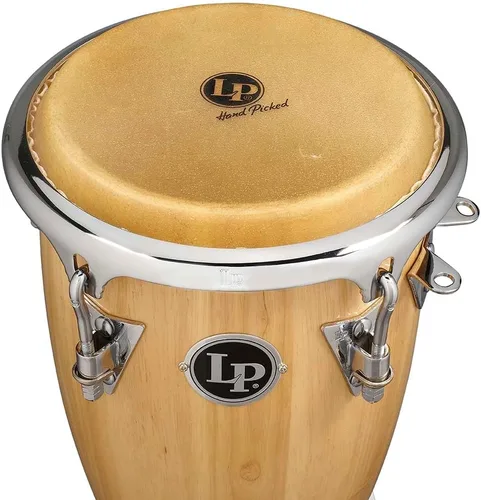 Miniatura 5 de Latin Percussion LP-JRX-AW Conga Tambor Natural/Cromo