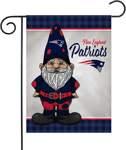Miniatura 27 de Rico Industries NFL Gnomo - Bandera de jardín de doble cara de 13 x 18 pulgadas