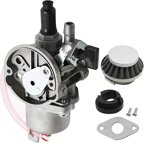 Miniatura 7 de laffoonparts - Carburador compatible con motor de 43 cc, 47 cc, 49 cc, 2 tiempos, mini, cuatrimoto, cuatrimoto, kart, ciclomotor, picador, cortador