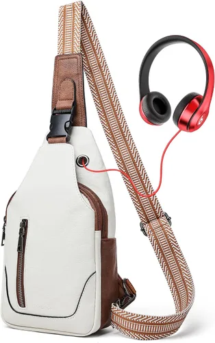 Mroede Bolso bandolera para mujer, bolso cruzado para mujer, bolsa de pecho, riñoneras para mujeres, adolescentes y niñas para viajes escolares