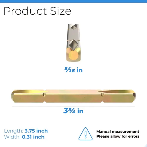 Miniatura 2 de PalpitateC Piezas de repuesto para manija de puerta Andersen de 3-3/4 de largo, compatibles con puertas de patio Andersen, puerta con bisagras