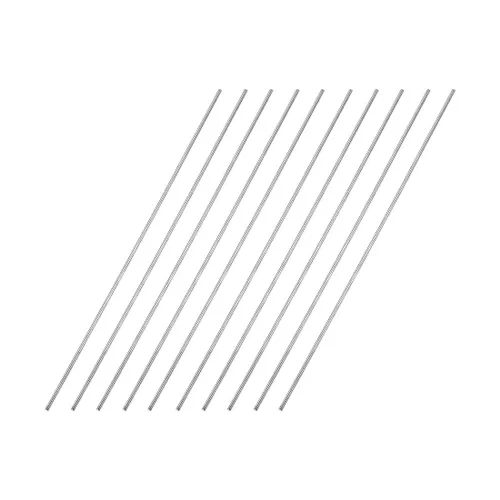 Miniatura 5 de uxcell Varilla redonda sólida de acero inoxidable 304 de 0.059 in x 3.937 in para manualidades de bricolaje - 10 piezas
