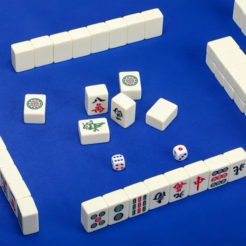 Miniatura 4 de Buryeah Mahjong Mat - Tapete grande de goma de neopreno antideslizante para mesa de juegos de dominó, juego de cartas de póquer, juego de mesa