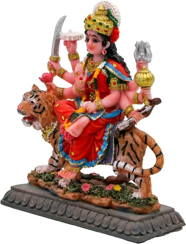 Miniatura 8 de alikiki Estatua pequeña de Maa Durga MATA – Escultura Durga de 4.1 pulgadas de alto, india, diosa hindú, murti, hindú, Pooja, artículo