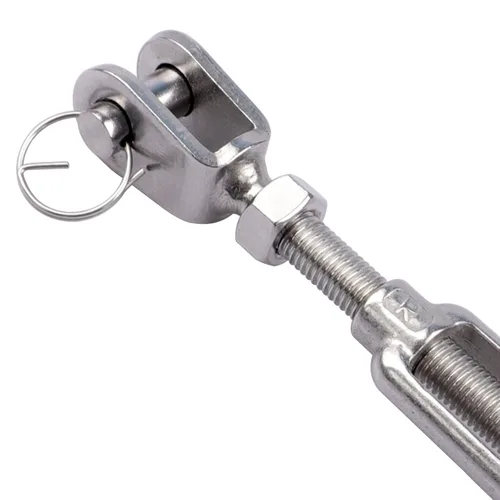 Miniatura 3 de Tensores de mandíbula y mandíbula SS de 1/2 x 6.5 pulgadas M12, acero inoxidable 304, carga de 2200 libras (2 unidades)