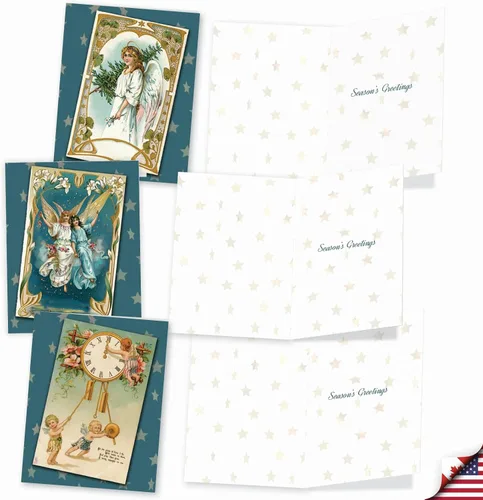 Miniatura 3 de The Best Card Company Mini-XS-G-3 Tarjetas de Navidad