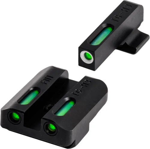 Miniatura 25 de TRUGLO TFX mira para pistola Dura, resistente a golpes, compacta, brillantemente luminosa, mira tritio y fibra óptica extrema para uso diurno